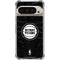 NBA Detroit Pistons Black Animal Print Pixel 9/9 Pro Clear Case